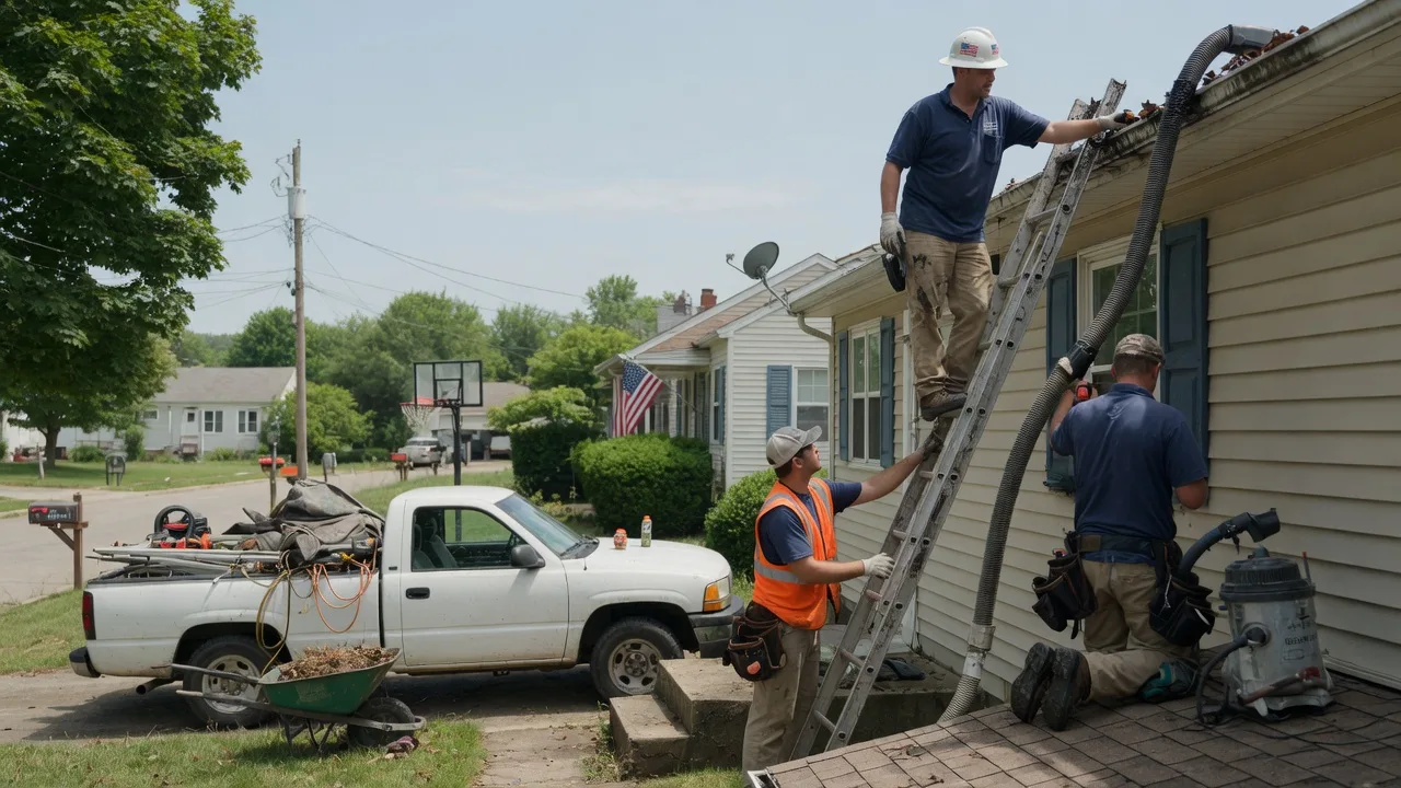 Gutter Installation in Jackson Center, OH near me